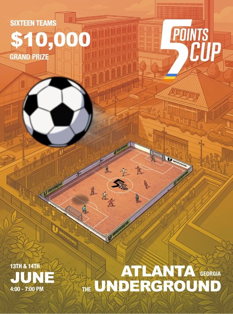 5 Points Cup · WC26 flyer